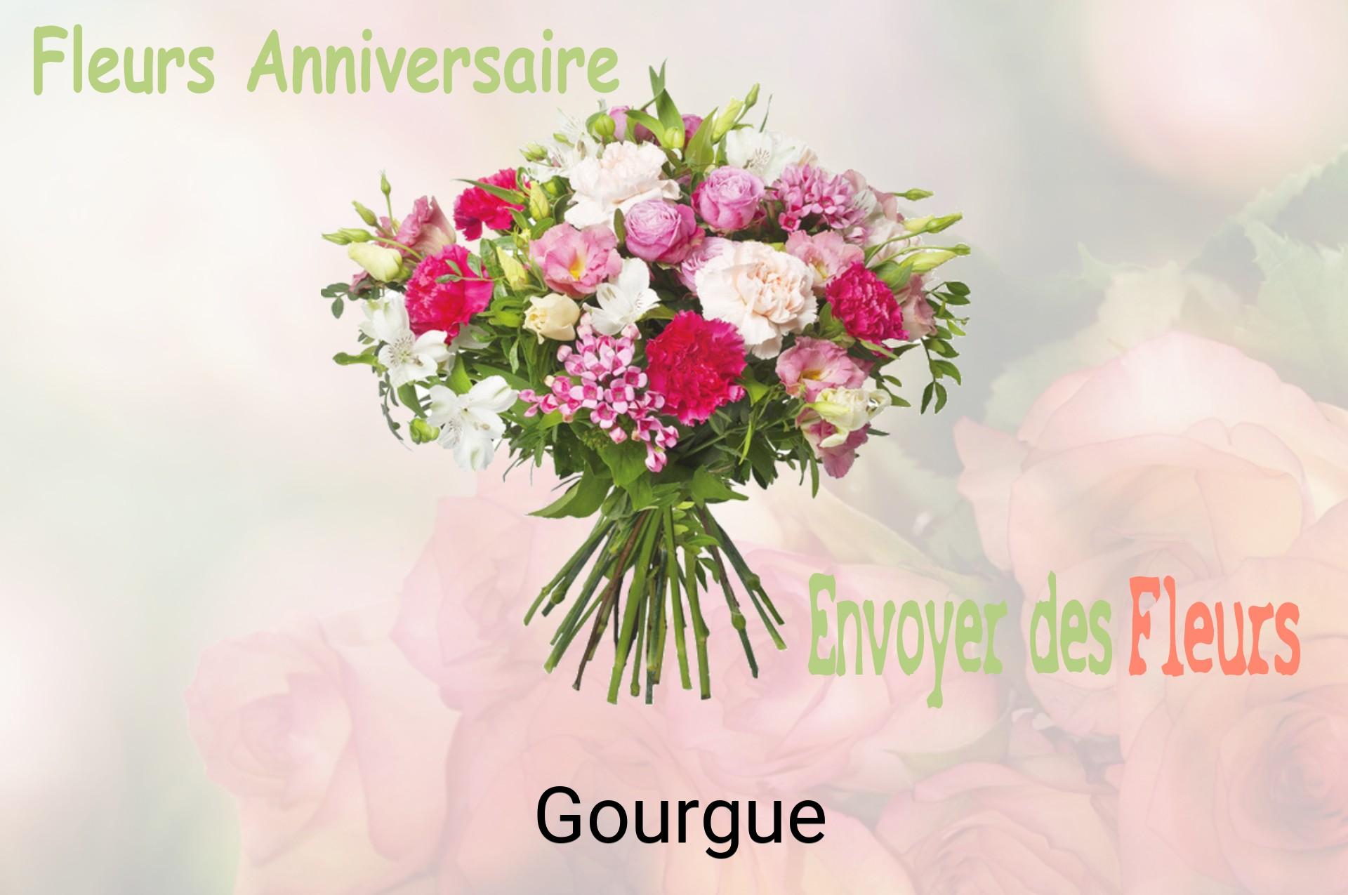 Bouquet de fleurs d’anniversaire livré à Gourgue